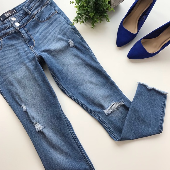 Hollister Denim - Hollister Jean Legging Hi Waist High Rise Size 9